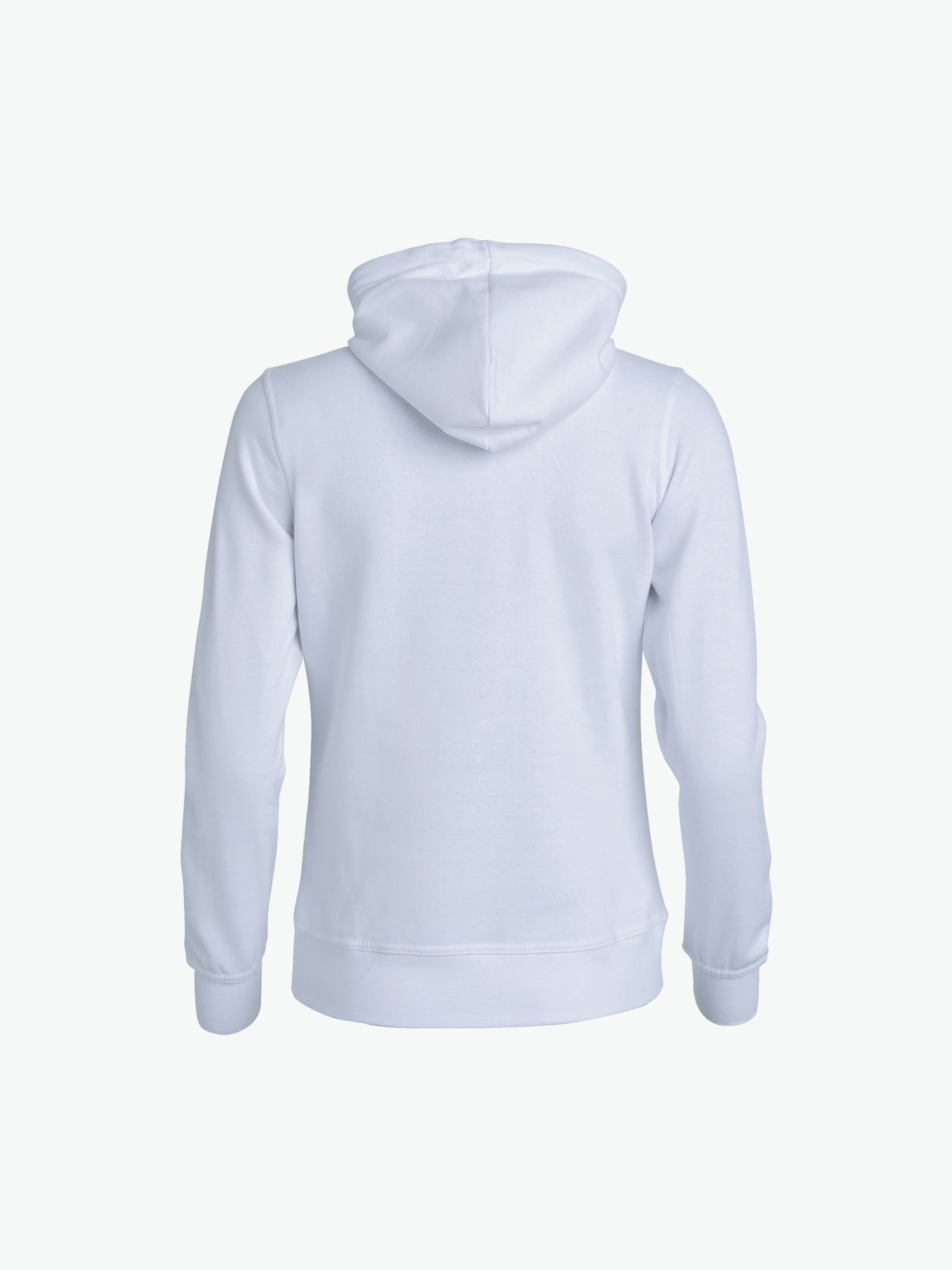 Clique Basic Hoody Full Zip Women - Wit Hoodie Women Clique
