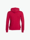 Clique Basic Hoody Full Zip Women - Rood Hoodie Women Clique