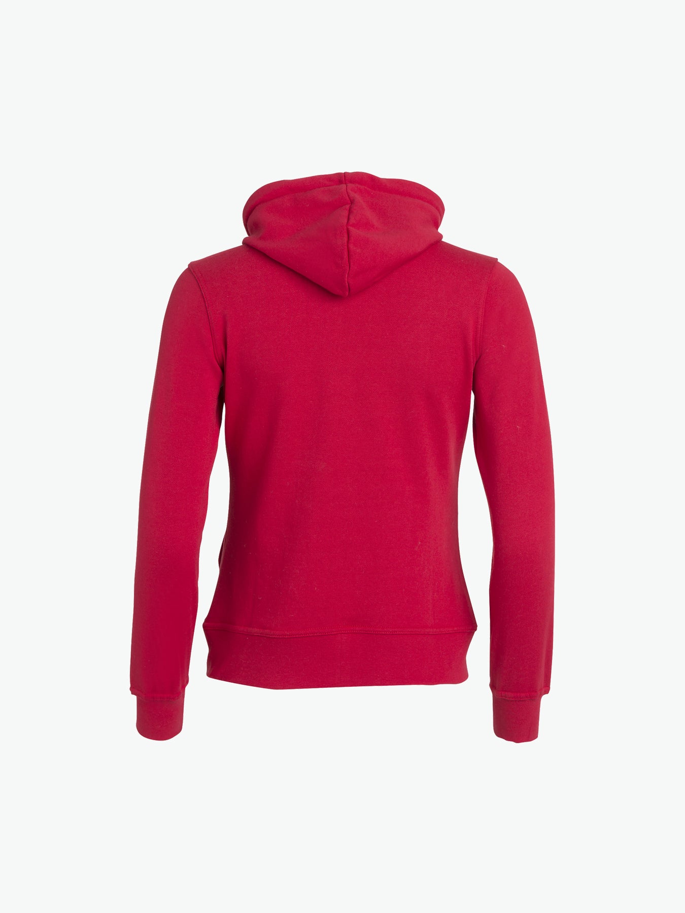 Clique Basic Hoody Full Zip Women - Rood Hoodie Women Clique