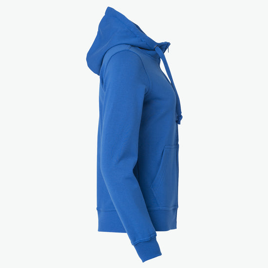 Clique Basic Hoody Full Zip Women - Kobalt Hoodie Women Clique