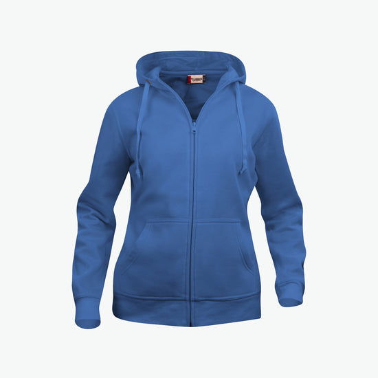 Clique Basic Hoody Full Zip Women - Kobalt Hoodie Women Clique XS