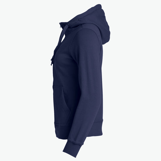 Clique Basic Hoody Full Zip Women - Dark Navy Hoodie Women Clique