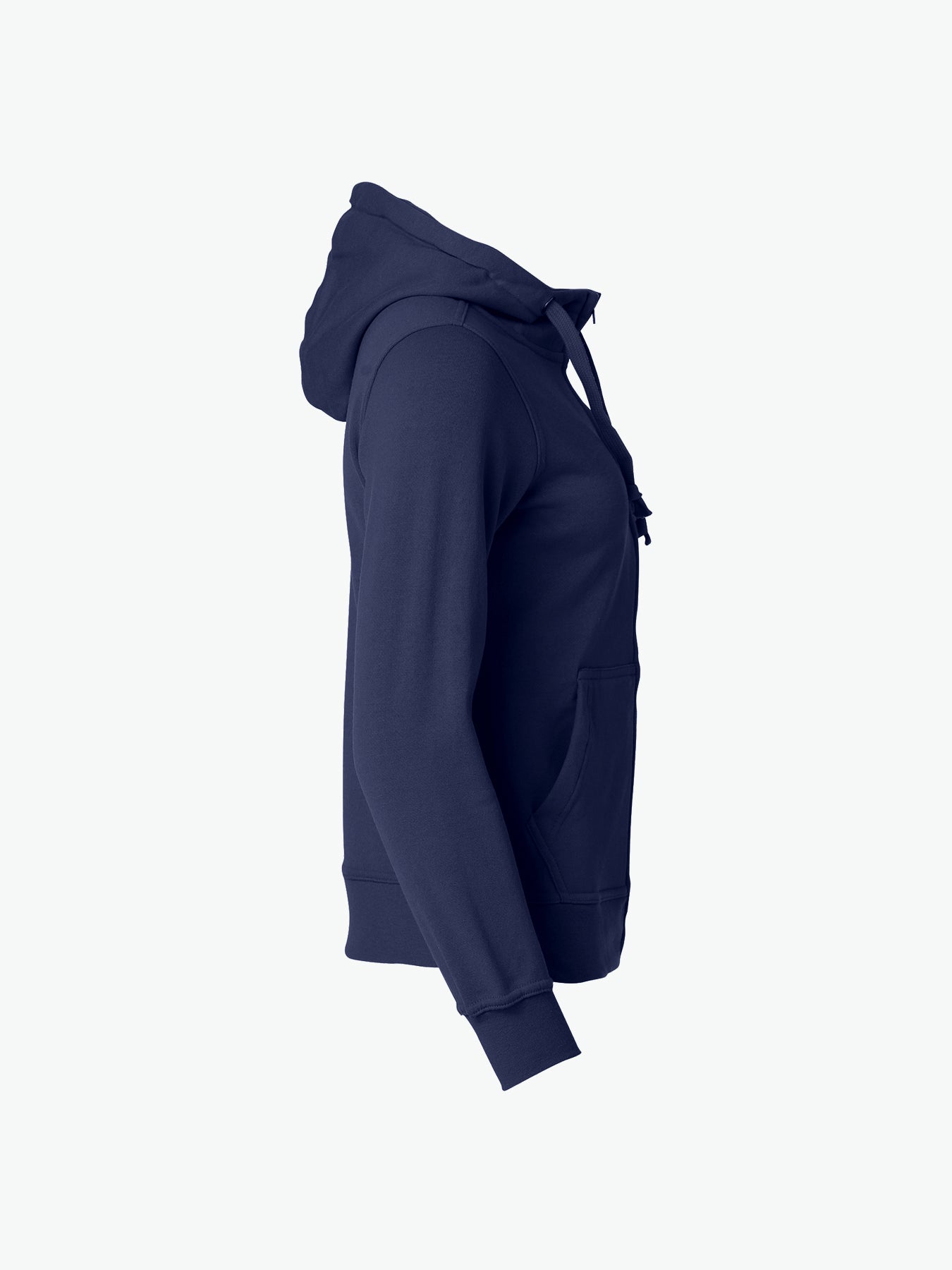 Clique Basic Hoody Full Zip Women - Dark Navy Hoodie Women Clique