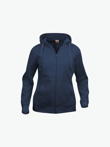Clique Basic Hoody Full Zip Women - Dark Navy Hoodie Women Clique XS
