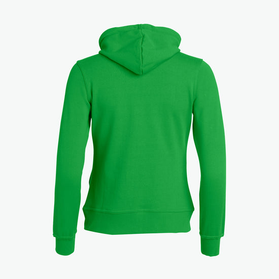 Clique Basic Hoody Full Zip Women - Appelgroen Hoodie Women Clique