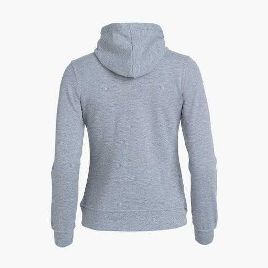 Clique Basic Hoody Full Zip Women - Grijsmelange Hoodie Women Clique