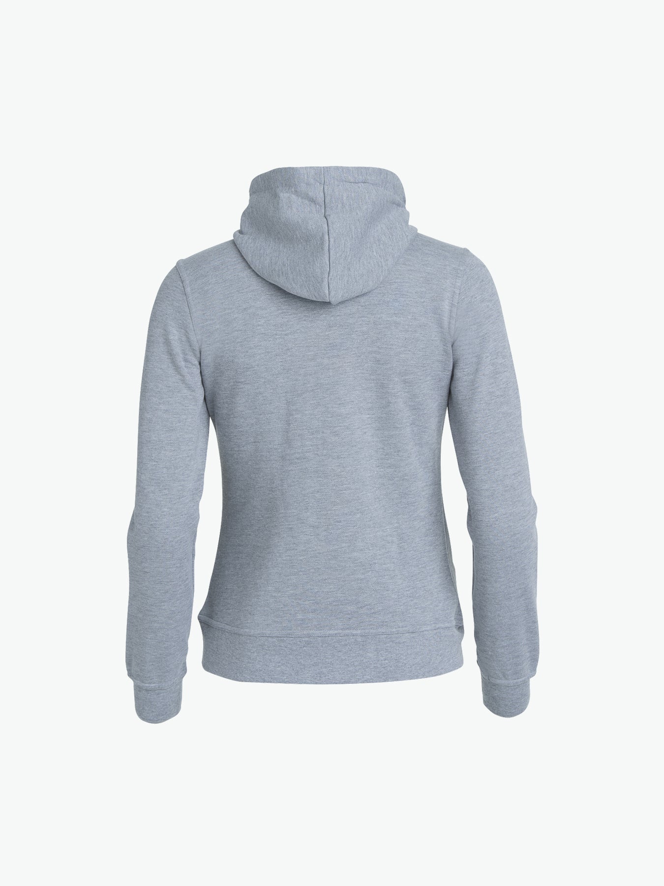 Clique Basic Hoody Full Zip Women - Grijsmelange Hoodie Women Clique