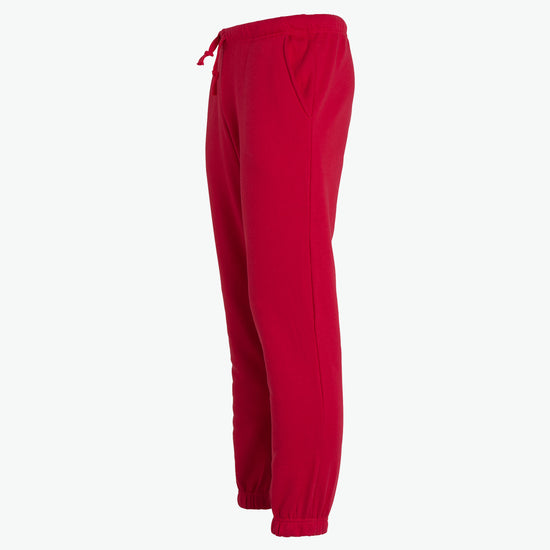 Clique Basic Pants - Rood Lange Broek Clique