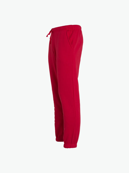 Clique Basic Pants - Rood Lange Broek Clique