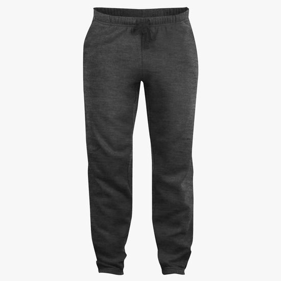 Clique Basic Pants - Antraciet Melange Lange Broek Clique XS
