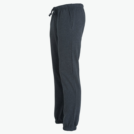 Clique Basic Pants - Antraciet Melange Lange Broek Clique