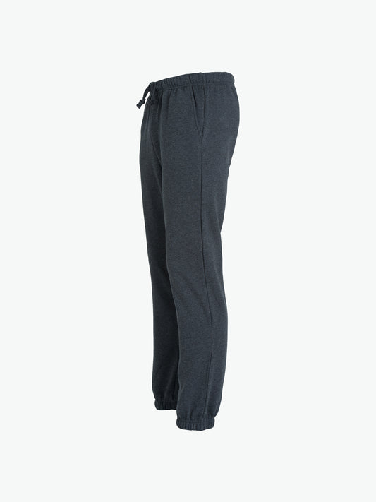 Clique Basic Pants - Antraciet Melange Lange Broek Clique