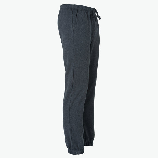 Clique Basic Pants - Antraciet Melange Lange Broek Clique