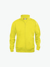 Clique Basic Cardigan - Signaalgeel Vest Clique XS