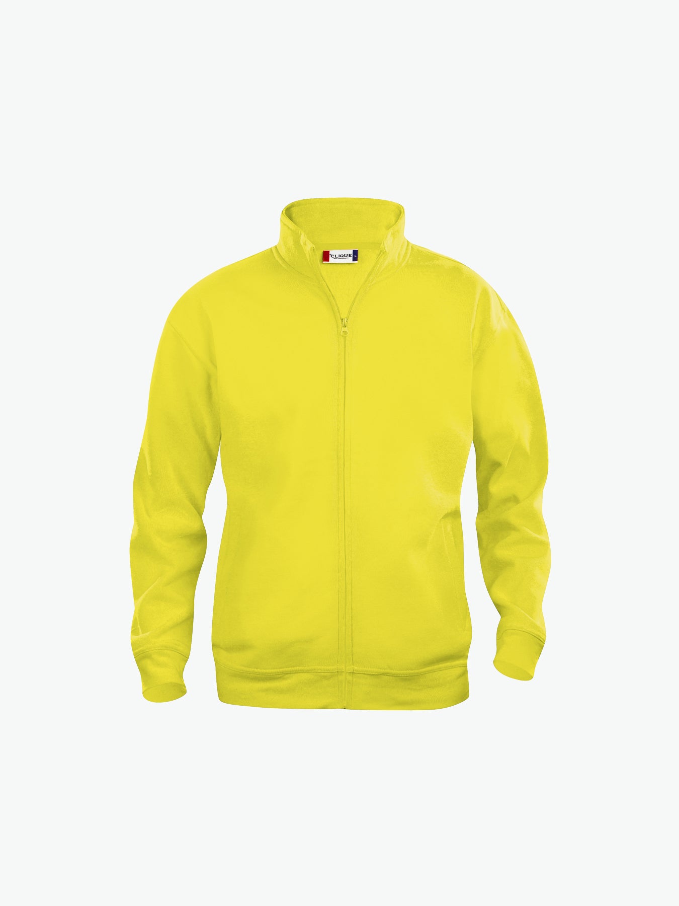 Clique Basic Cardigan - Signaalgeel Vest Clique XS
