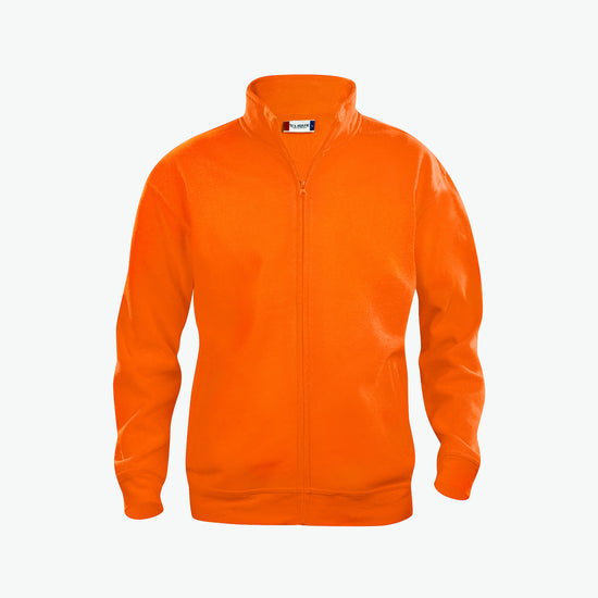 Clique Basic Cardigan - Signaaloranje Vest Clique XS