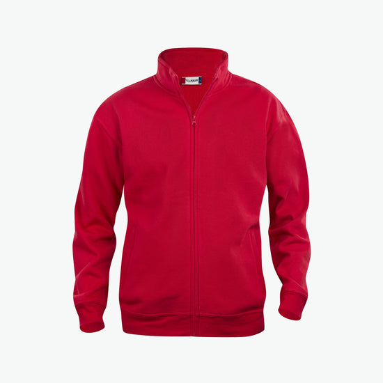 Clique Basic Cardigan - Rood Vest Clique XS