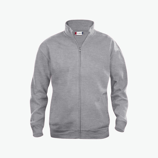 Clique Basic Cardigan - Grijsmelange Vest Clique XS