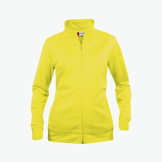 Clique Basic Cardigan Women - Signaalgeel Vest Dames Clique XS