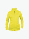 Clique Basic Cardigan Women - Signaalgeel Vest Dames Clique XS