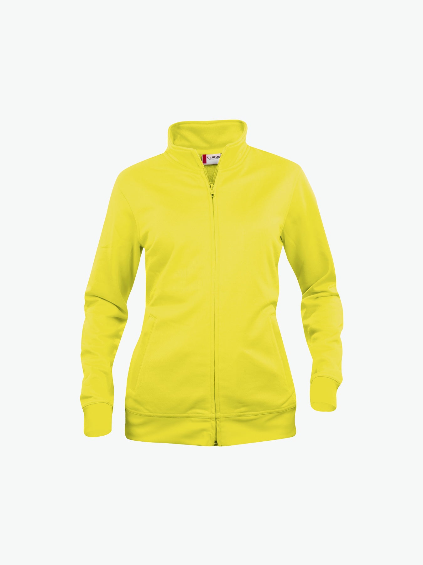 Clique Basic Cardigan Women - Signaalgeel Vest Dames Clique XS