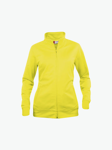 Clique Basic Cardigan Women - Signaalgeel Vest Dames Clique XS