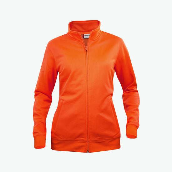 Clique Basic Cardigan Women - Signaaloranje Vest Dames Clique XS