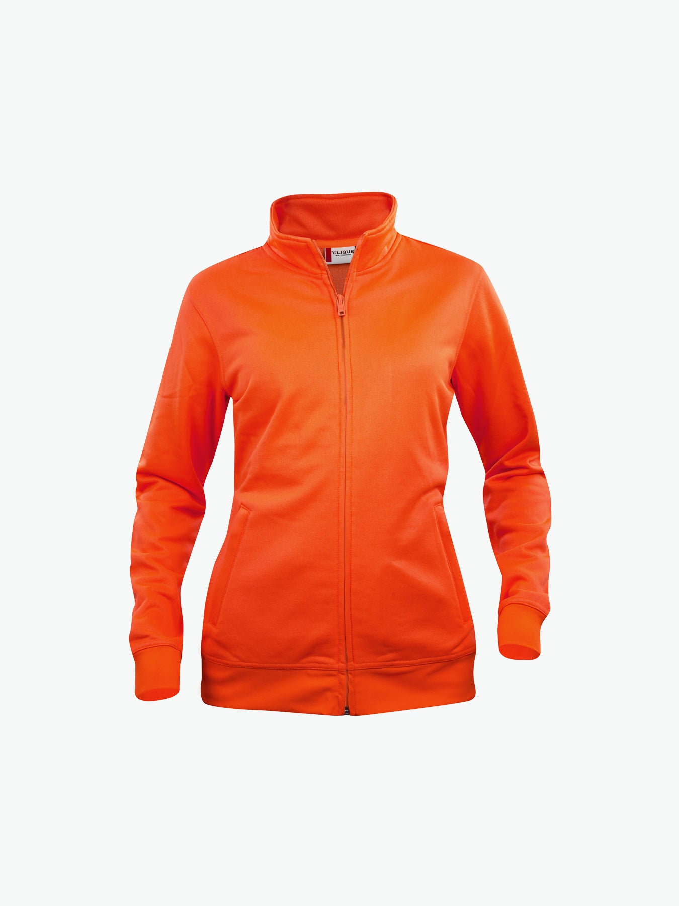 Clique Basic Cardigan Women - Signaaloranje Vest Dames Clique XS