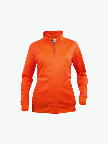 Clique Basic Cardigan Women - Signaaloranje Vest Dames Clique XS
