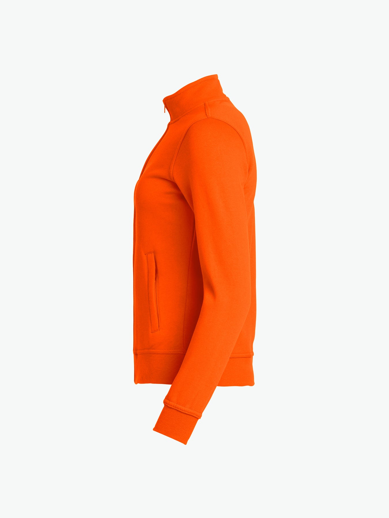 Clique Basic Cardigan Women - Signaaloranje Vest Dames Clique