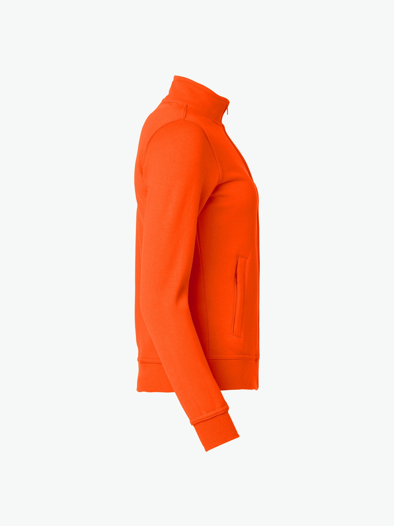 Clique Basic Cardigan Women - Signaaloranje Vest Dames Clique