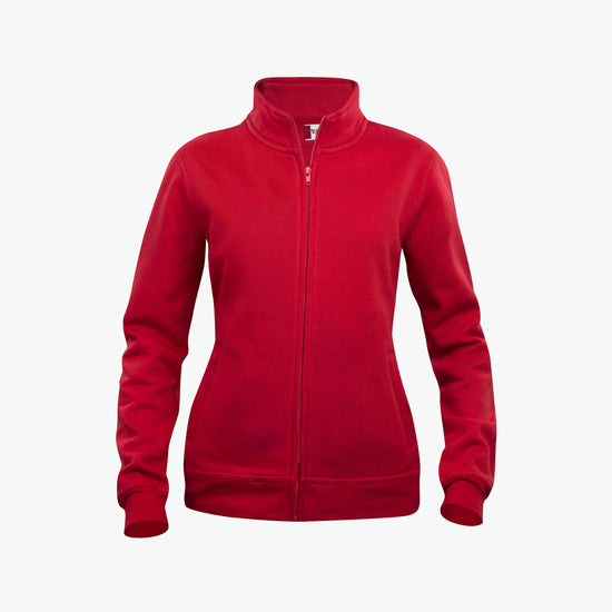 Clique Basic Cardigan Women - Rood Vest Dames Clique XS