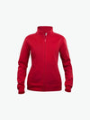 Clique Basic Cardigan Women - Rood Vest Dames Clique XS