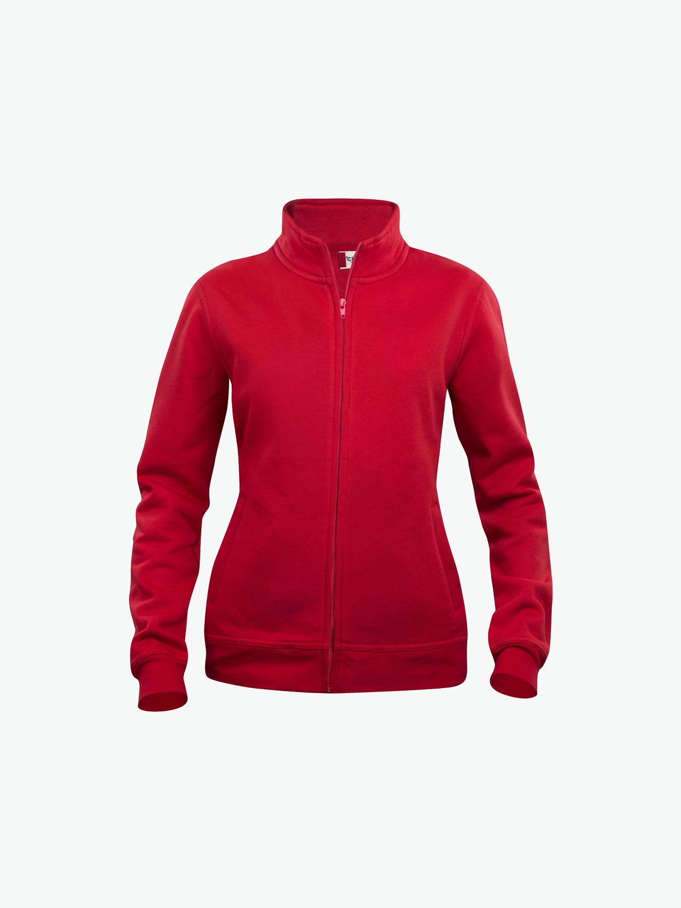 Clique Basic Cardigan Women - Rood Vest Dames Clique XS