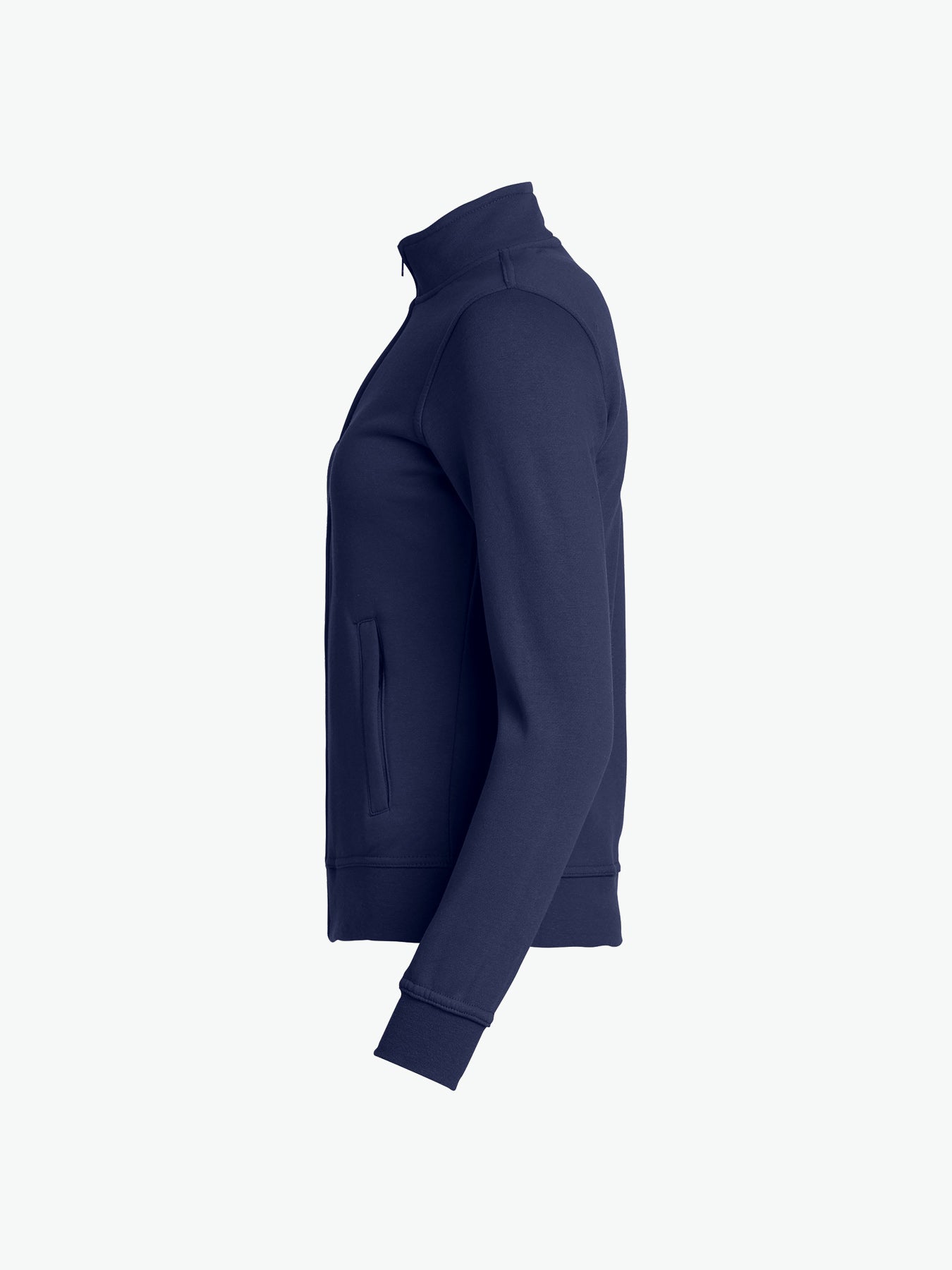 Clique Basic Cardigan Women - Dark Navy Vest Dames Clique