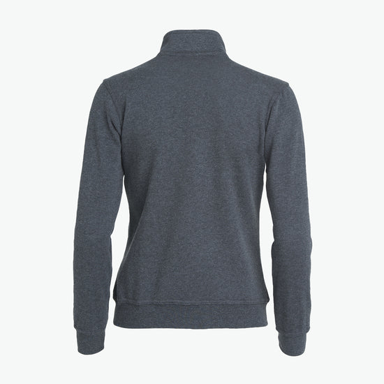 Clique Basic Cardigan Women - Antraciet Melange Vest Dames Clique
