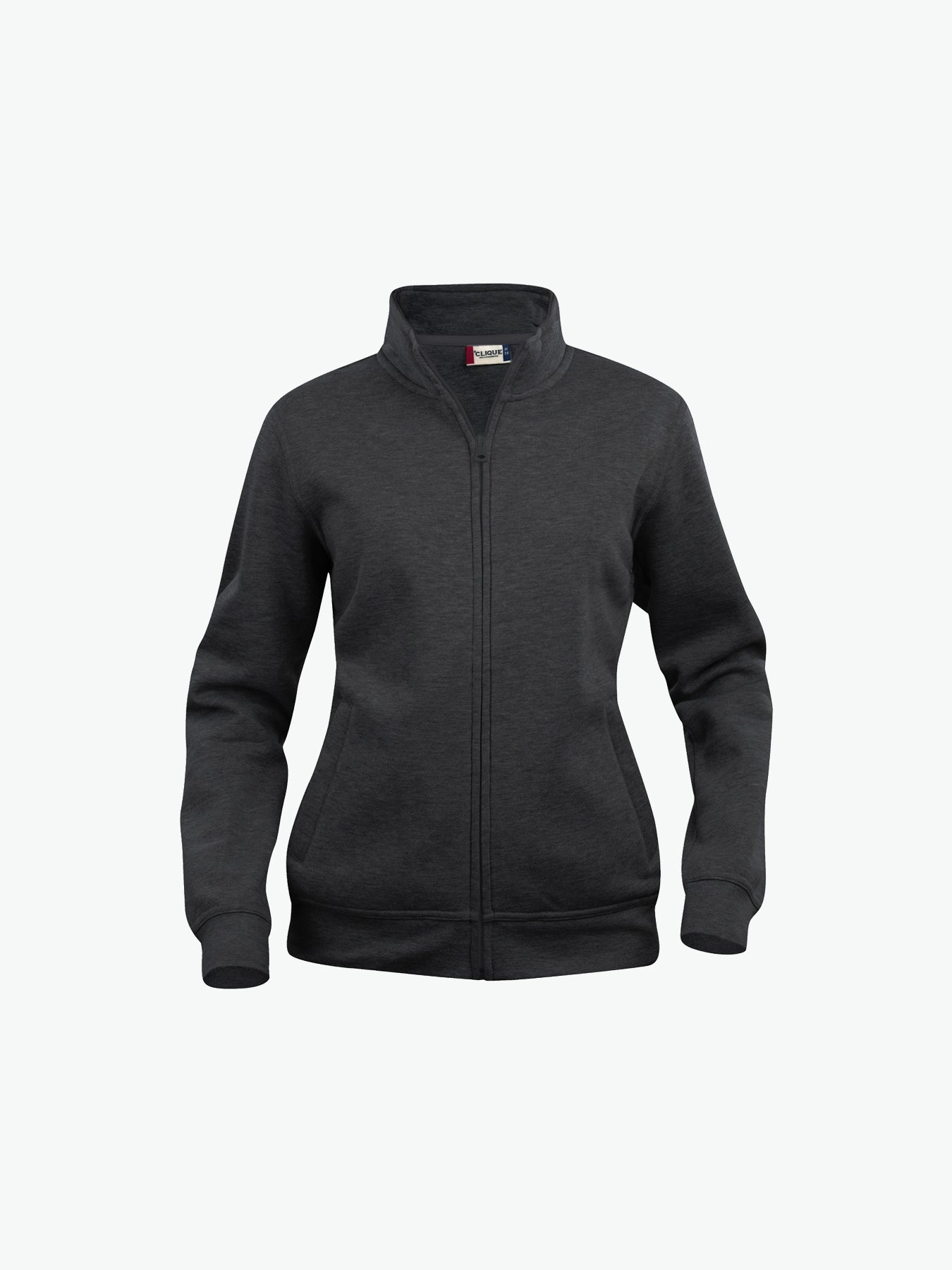 Clique Basic Cardigan Women - Antraciet Melange Vest Dames Clique XS