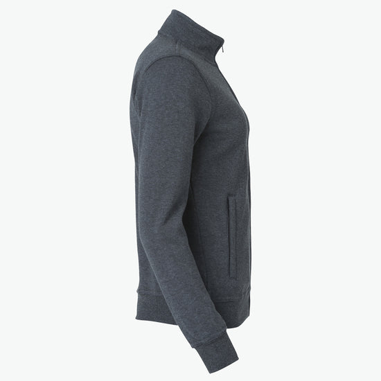 Clique Basic Cardigan Women - Antraciet Melange Vest Dames Clique