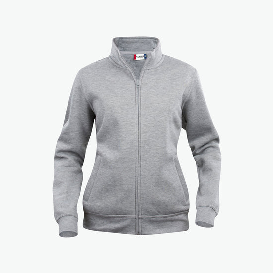 Clique Basic Cardigan Women - Grijsmelange Vest Dames Clique XS