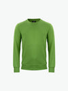 Clique Classic Roundneck - Groenmelange Sweater Clique XS