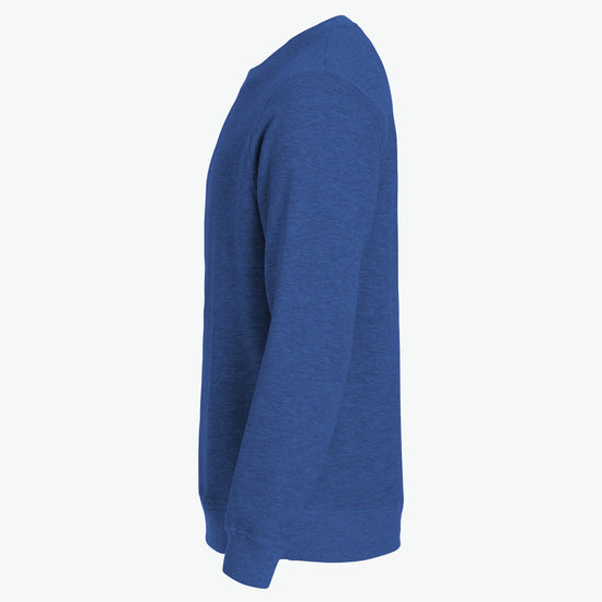 Clique Classic Roundneck - Blauwmelange Sweater Clique