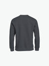 Clique Classic Roundneck - Antraciet Melange Sweater Clique
