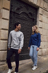 Clique Classic Roundneck - Groenmelange Sweater Clique