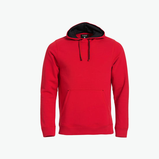Clique Classic Hoody - Rood Hoodie Clique XS