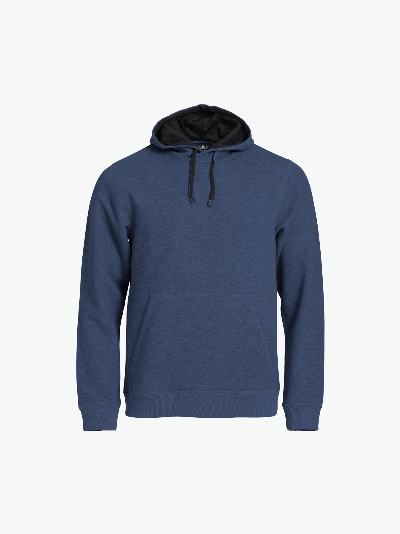 Clique Classic Hoody - Blauwmelange Hoodie Clique XS