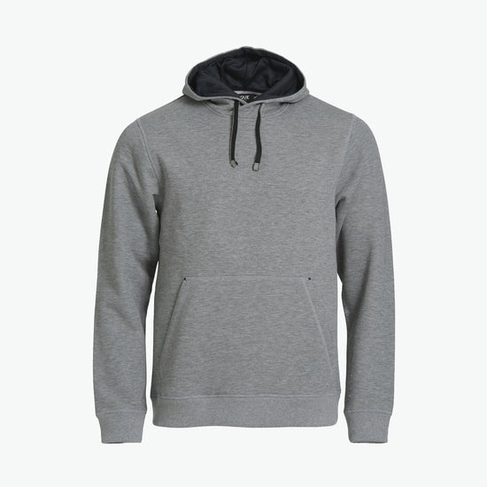Clique Classic Hoody - Grijsmelange Hoodie Clique XS
