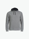 Clique Classic Hoody - Grijsmelange Hoodie Clique XS