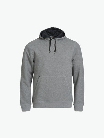 Clique Classic Hoody - Grijsmelange Hoodie Clique XS