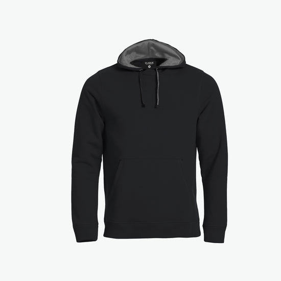 Clique Classic Hoody - Zwart Hoodie Clique XS