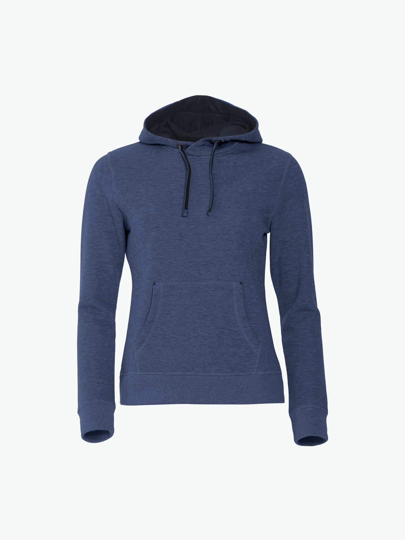 Clique Classic Hoody Women - Blauwmelange Hoodie Women Clique XS